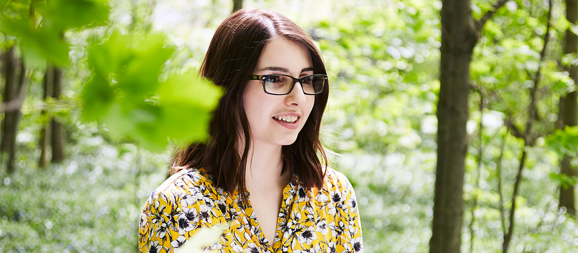 student headshot outdoors