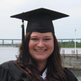 student at graduation