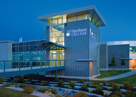 Timmins building view from outside