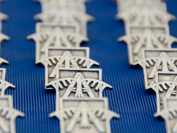 Algoma university thunderbird pins