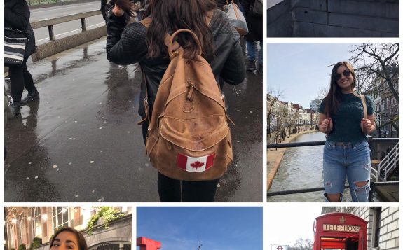 student travelling europe