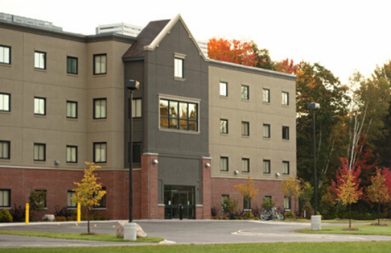 front view of univesity residence