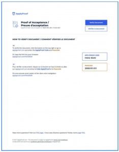 Apply Proof Platform