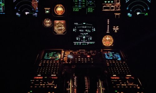 Plane dashboard
