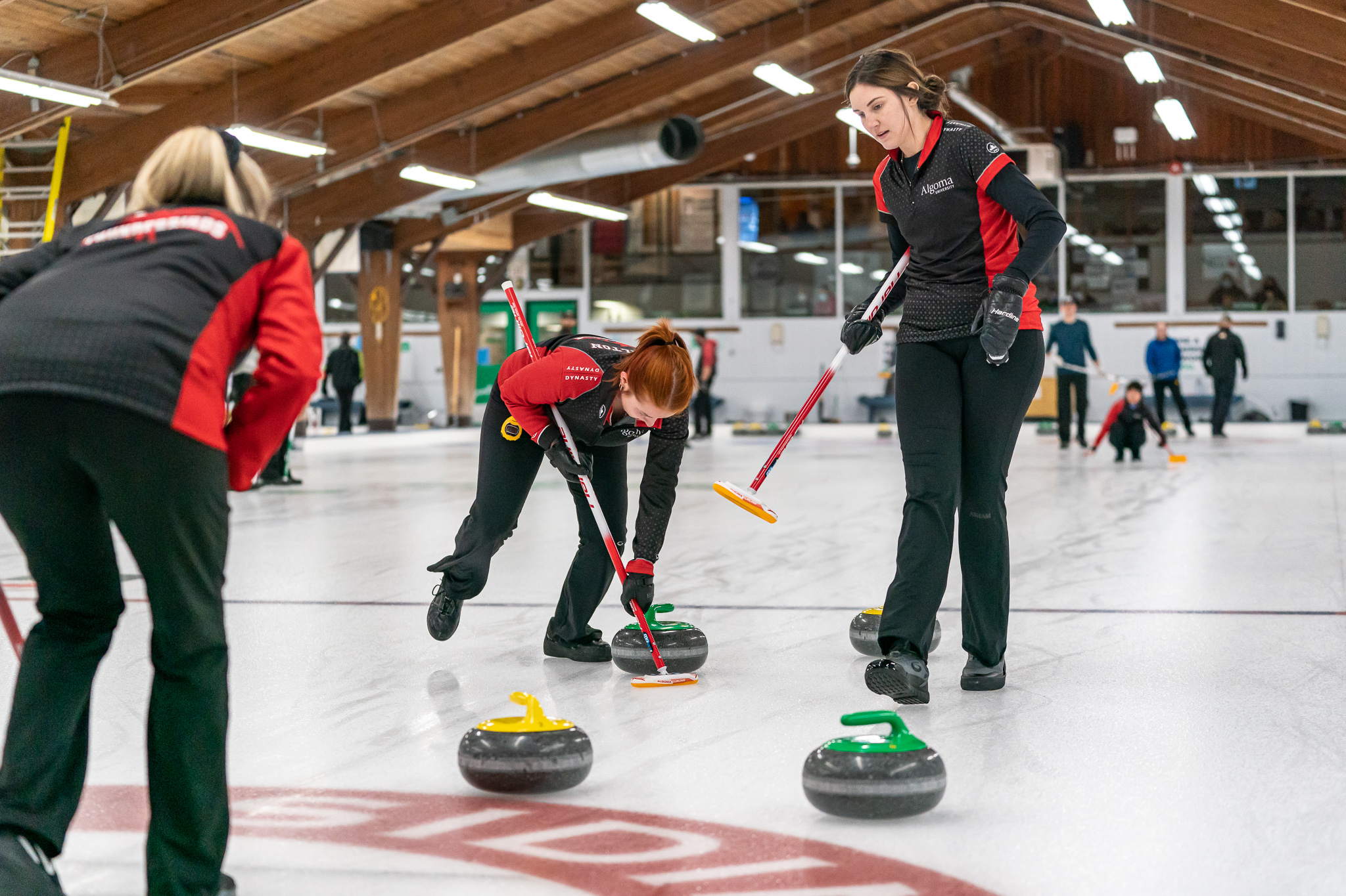 Womens Curling team