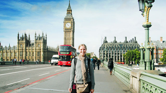 Student in London