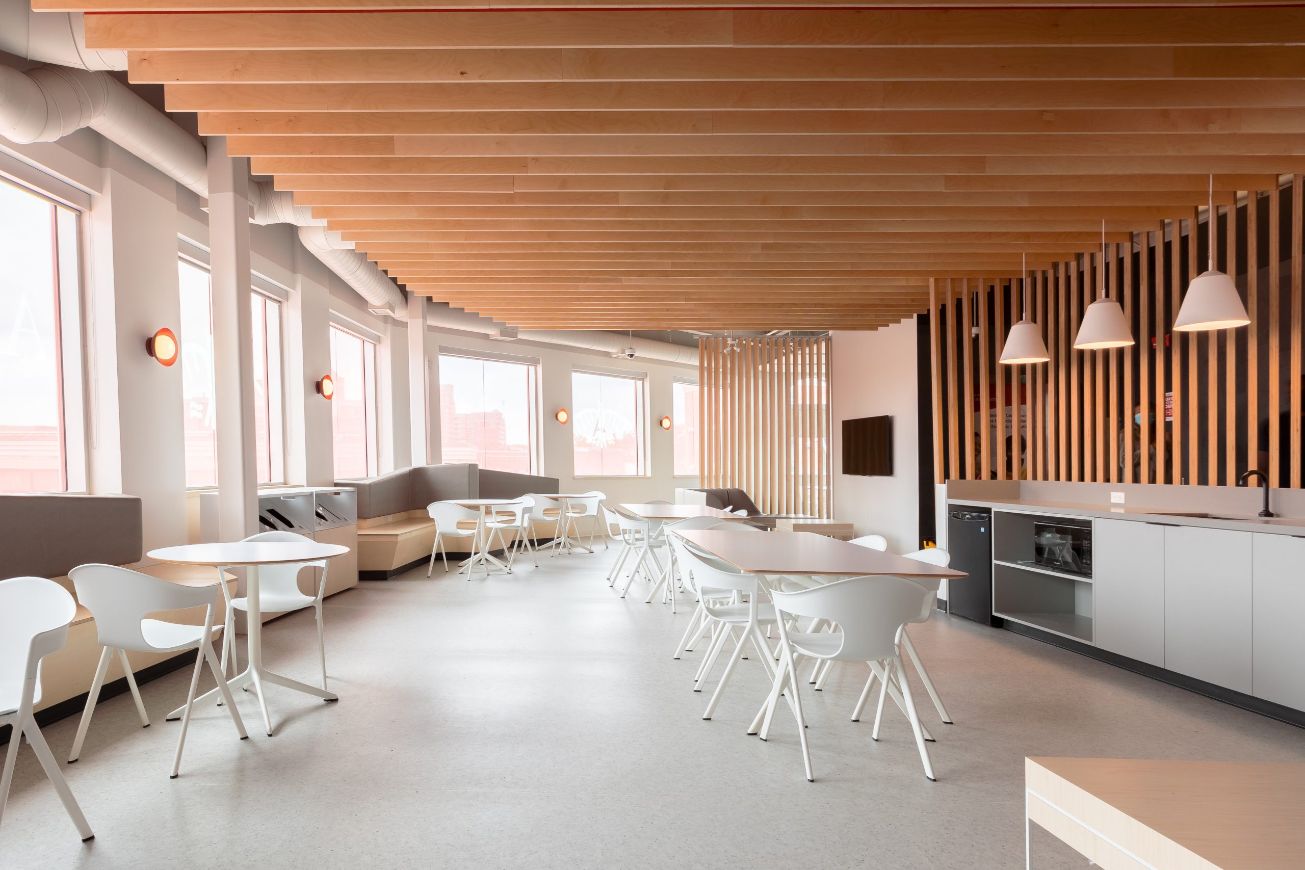 Student lounge on Brampton campus