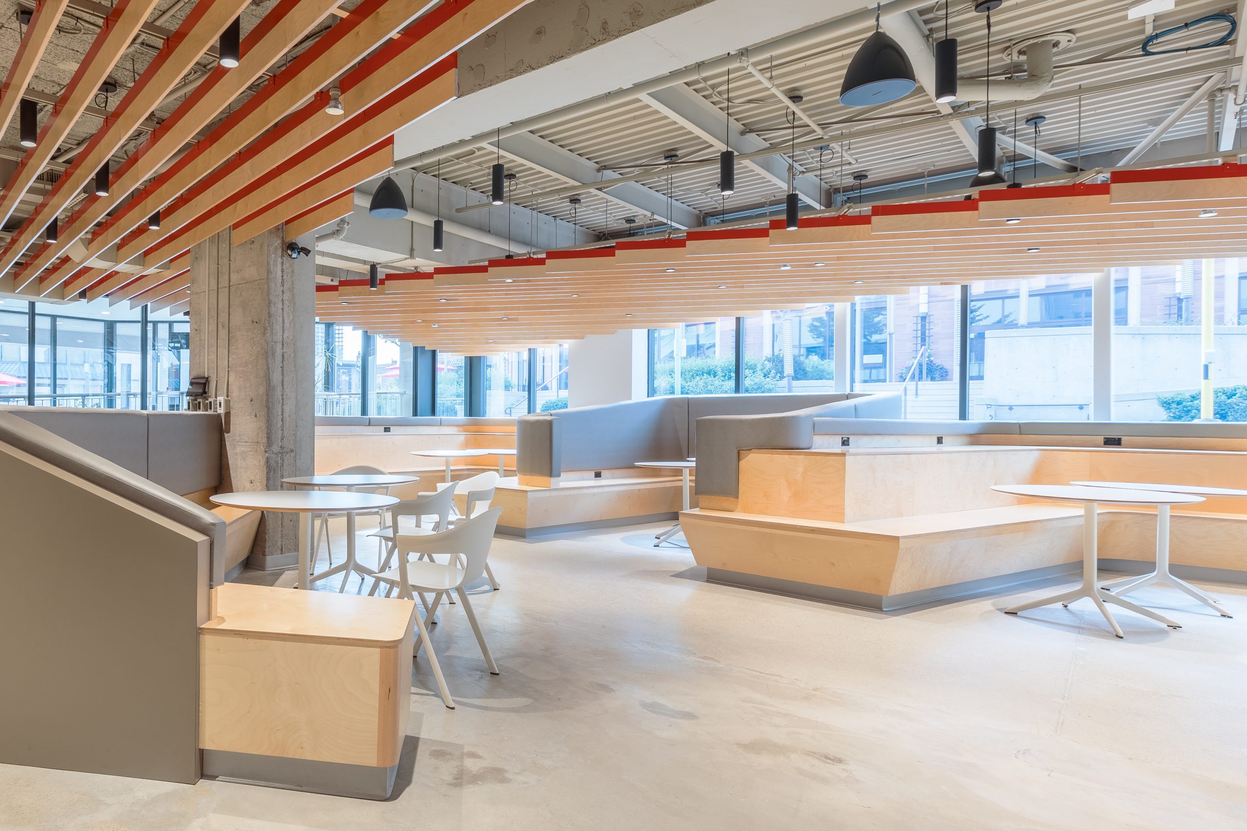 Brampton campus lounge