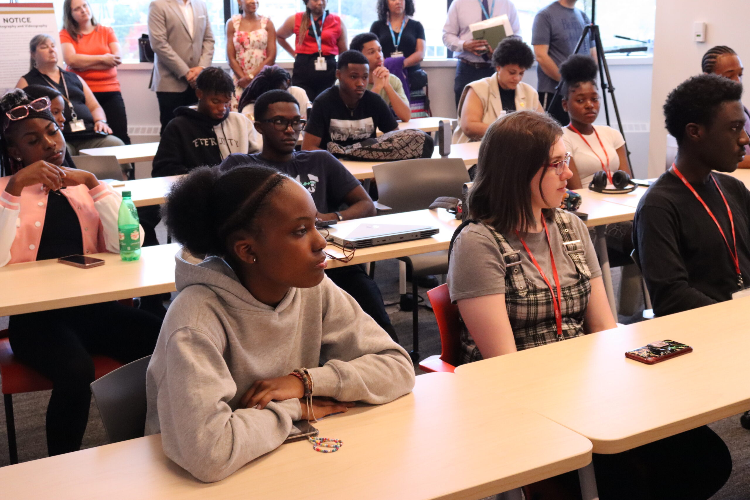 students in classroom